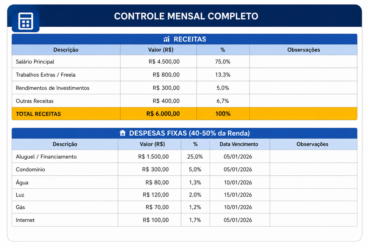 Preview Controle Mensal Completo